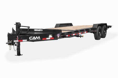 New 2027 CAM SUPERLINE 22' (4+18) HD "BEAST" Lo Pro Split Tilt Trailer (10K AXLES)