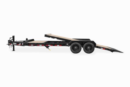New 2027 CAM SUPERLINE 22' (4+18) HD "BEAST" Lo Pro Split Tilt Trailer (10K AXLES)
