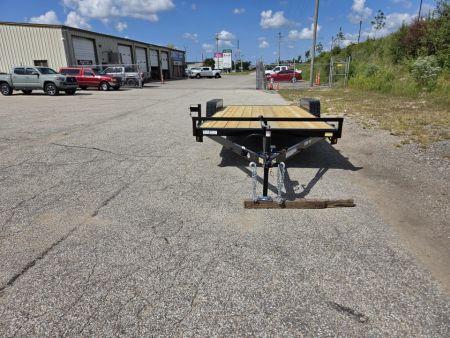 New 2027 Quality Steel and Aluminum 83  x 18' 7k GVW Open Car Hauler #272573