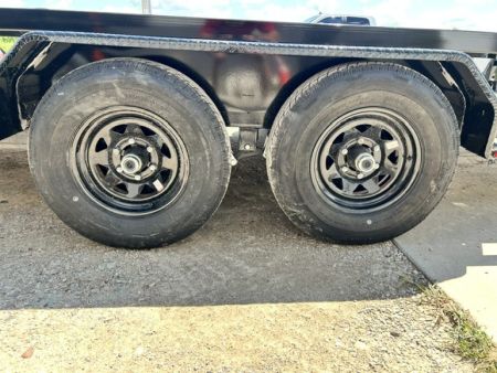 New 2027 H&H Trailers 82"X20' 9.9K HD 5' TALL LADDER GATE Utility Trailer