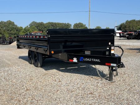 New 2026 Load Trail 96"X16' Fold Down Sides 14K Dump Trailer