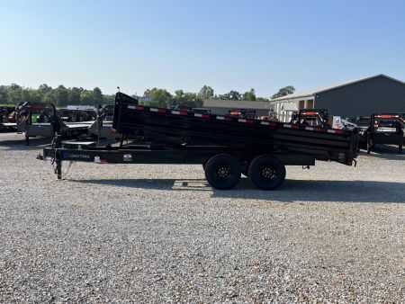 New 2026 Load Trail 96"X16' Fold Down Sides 14K Dump Trailer
