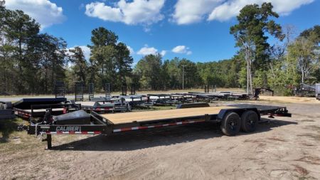 New 2026 Caliber Trailer Mfg 7x24 TA Equipment Trailer