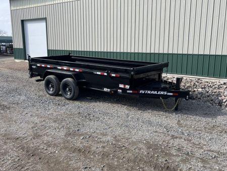 New 2027 14' 14k PJ Low Pro Dump Trailer