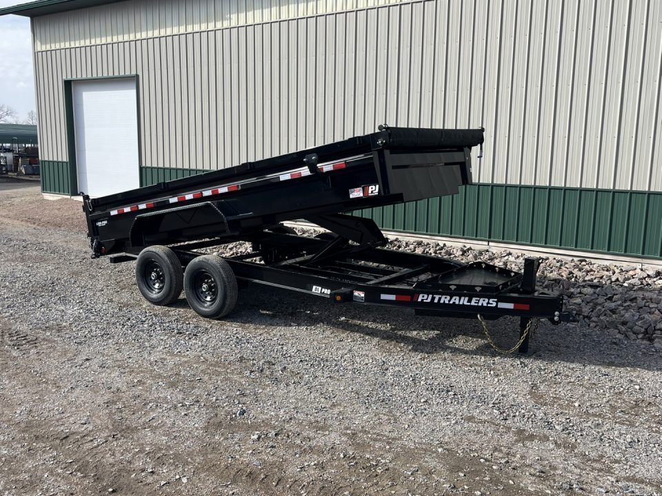 New 2027 14' 14k PJ Low Pro Dump Trailer