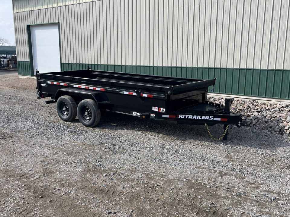 New 2027 14' 14k PJ Low Pro Dump Trailer