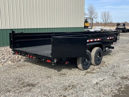 New 2027 14' 14k PJ Low Pro Dump Trailer