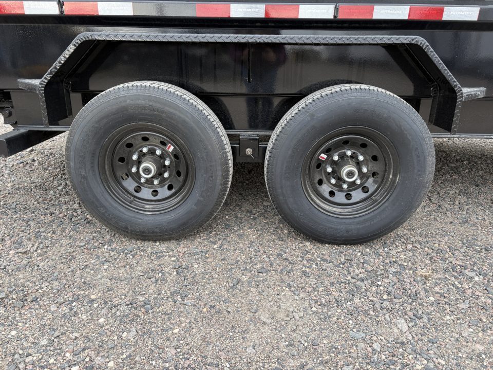 New 2027 14'x83"14k PJ Low Pro Dump Trailer - Hyd Jack