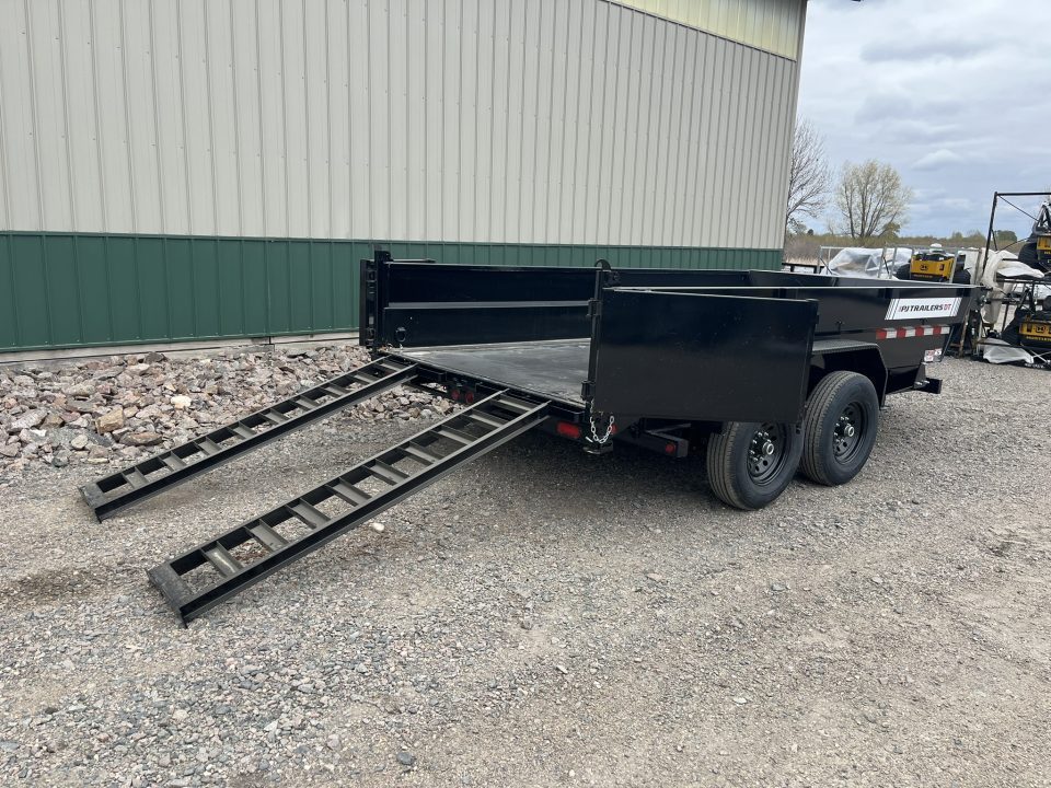New 2027 14'x83" PJ 5-Stage Telescopic Dump Trailer - Hyd Jack