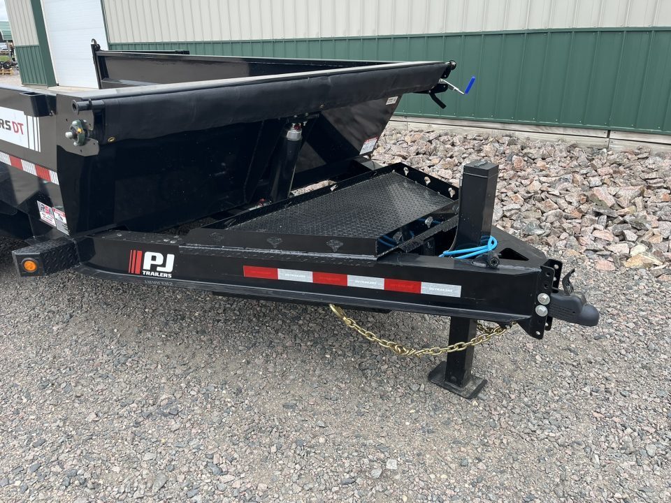 New 2027 14'x83" PJ 5-Stage Telescopic Dump Trailer - Hyd Jack