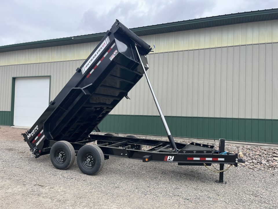 New 2027 14'x83" PJ 5-Stage Telescopic Dump Trailer - Hyd Jack