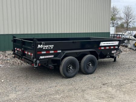 New 2027 14'x83" PJ 5-Stage Telescopic Dump Trailer - Hyd Jack