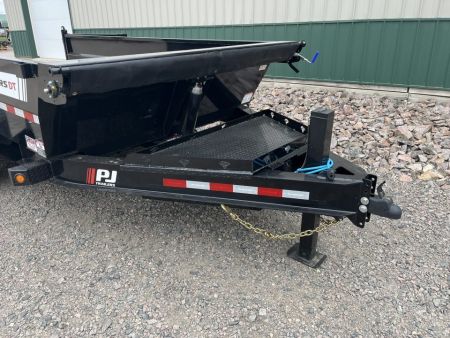 New 2027 14'x83" PJ 5-Stage Telescopic Dump Trailer - Hyd Jack