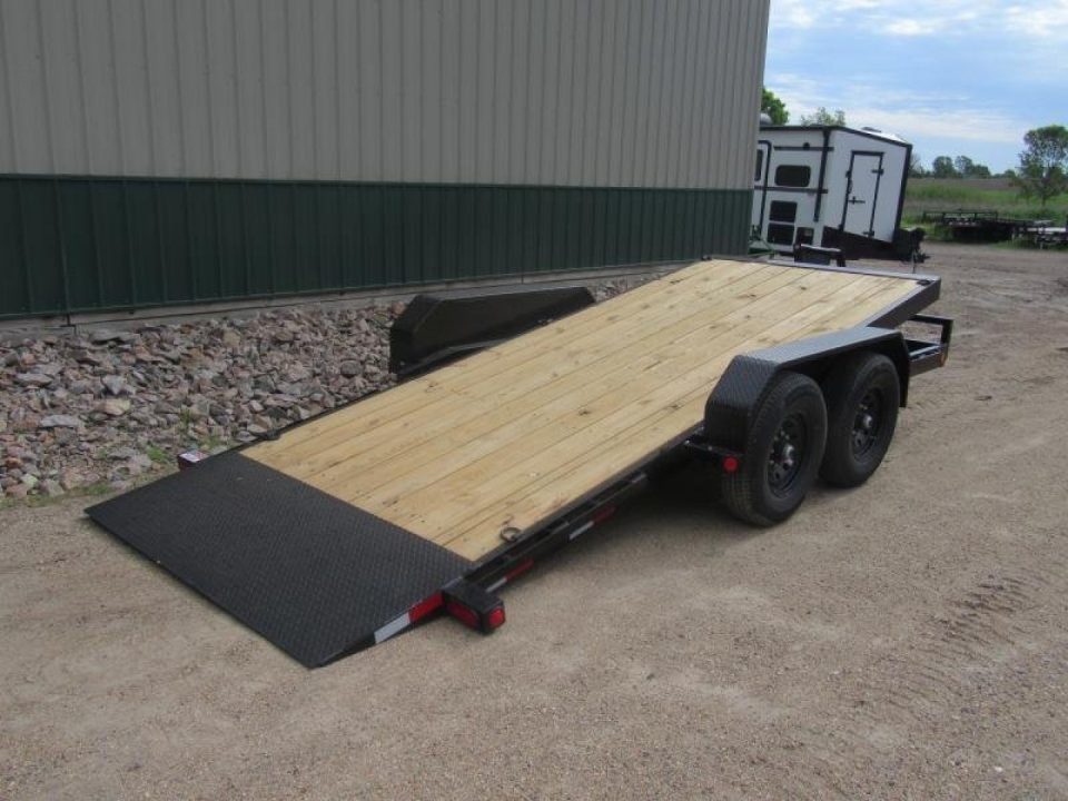 New 2027 16'x6" 14k PJ Channel Equipment Tilt Trailer