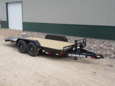 New 2027 16'x6" 14k PJ Channel Equipment Tilt Trailer