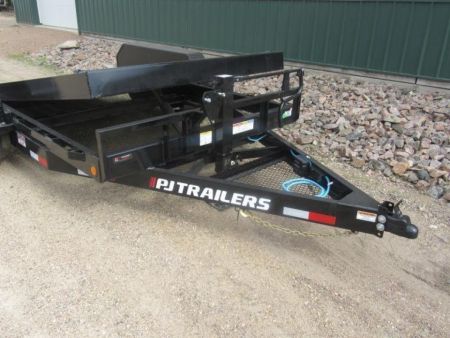 New 2027 16'x6" 14k PJ Channel Equipment Tilt Trailer