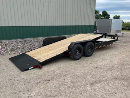 New 2027 22' 14k PJ Channel Equipment Tilt Trailer