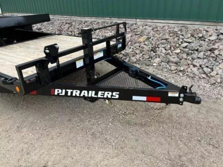 New 2027 22' 14k PJ Channel Equipment Tilt Trailer