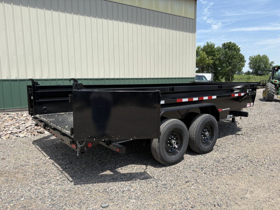 New 2027 16'x83" 14k PJ Low-Pro Dump Trailer