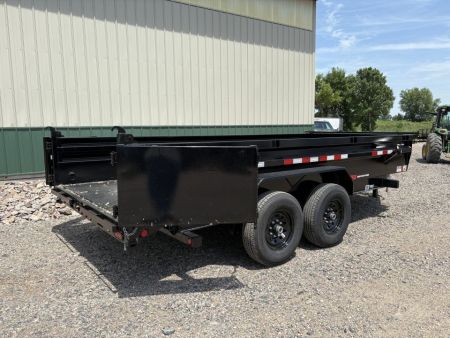 New 2027 16'x83" 14k PJ Low-Pro Dump Trailer