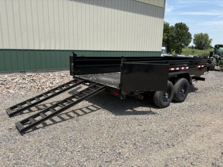 New 2027 16'x83" 14k PJ Low-Pro Dump Trailer