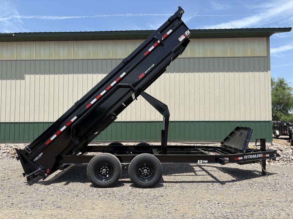 New 2027 16'x83" 14k PJ Low-Pro Dump Trailer