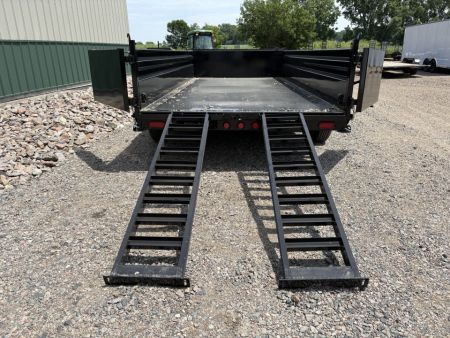 New 2027 16'x83" 14k PJ Low-Pro Dump Trailer