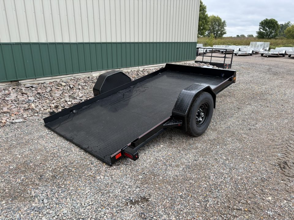 New 2027 77"x12' Diamond C DSA 107 7k Tilt Trailer