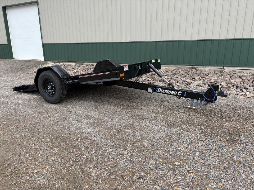 New 2027 77"x12' Diamond C DSA 107 7k Tilt Trailer