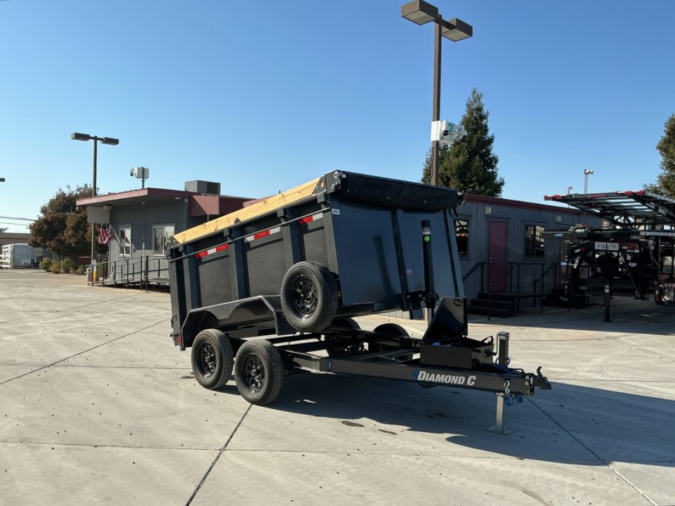 New 2027 Diamond C Trailers GDT235L10X77 P4 6.5FT X10FT 7K GVW Dump Trailer
