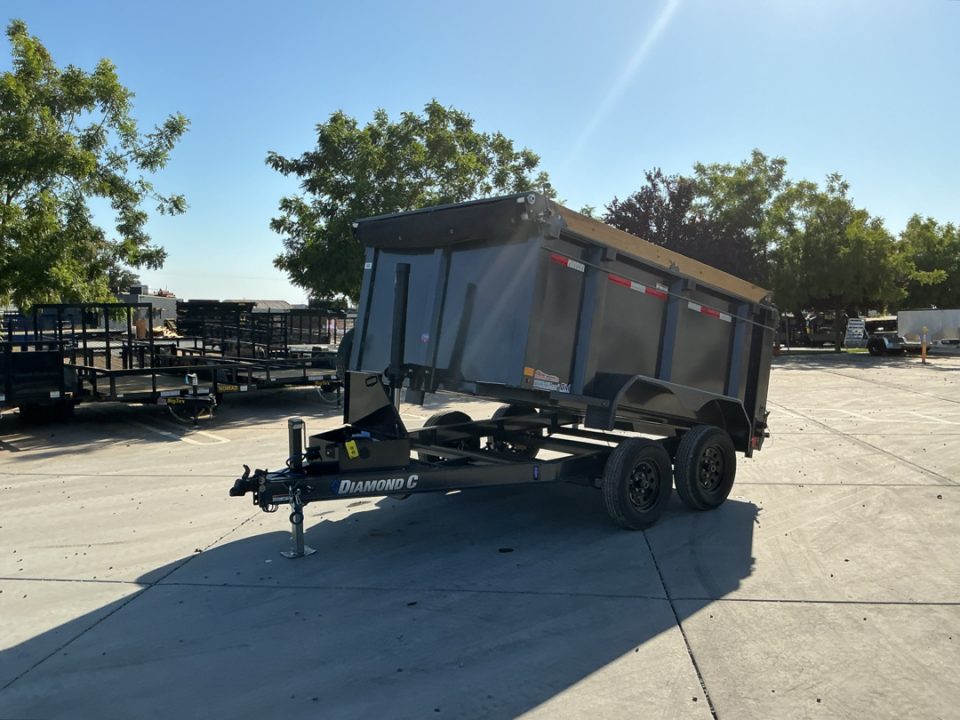 New 2027 Diamond C Trailers GDT235L10X77 P4 6.5FT X10FT 7K GVW Dump Trailer