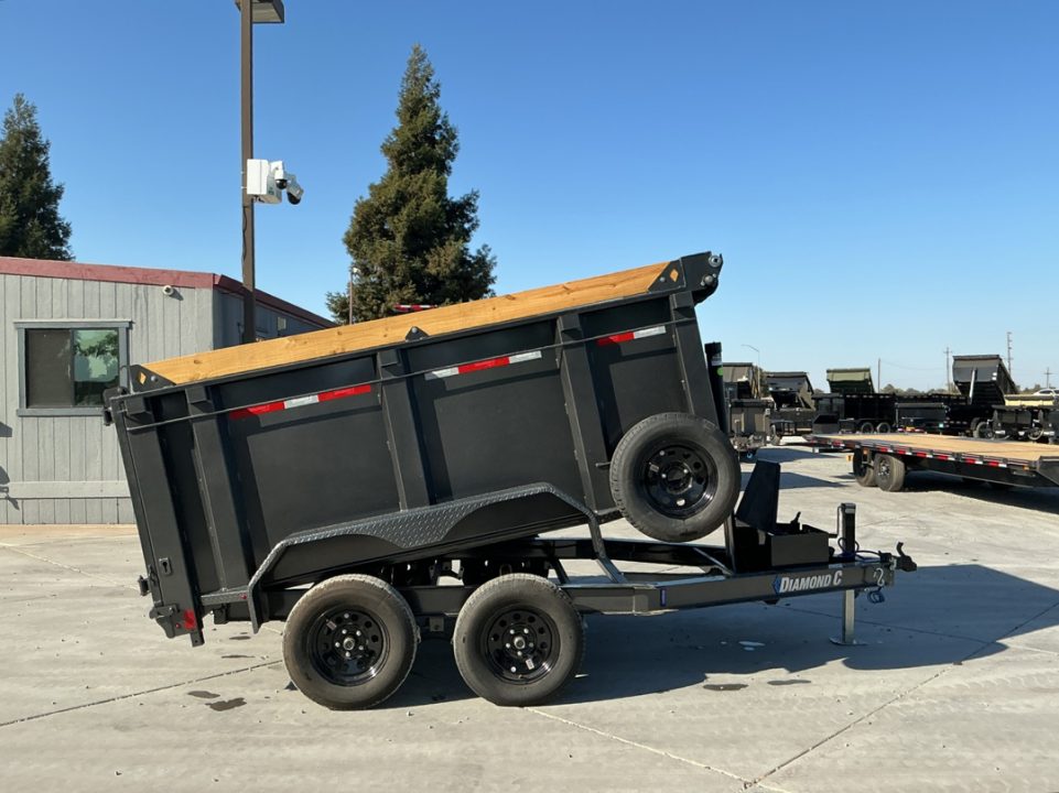 New 2027 Diamond C Trailers GDT235L10X77 P4 6.5FT X10FT 7K GVW Dump Trailer