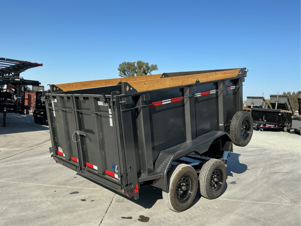New 2027 Diamond C Trailers GDT235L10X77 P4 6.5FT X10FT 7K GVW Dump Trailer
