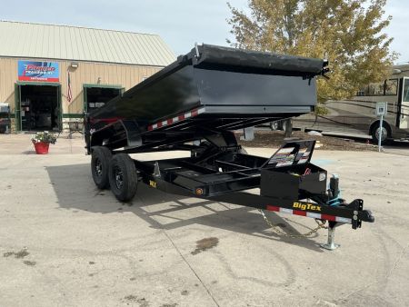 New 2027 Big Tex 14LX-7x14C2A-BK Dump Trailer