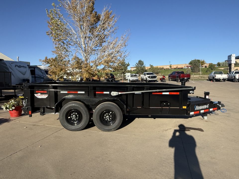 New 2027 DCRC LPT207 7x14 Dump Trailer
