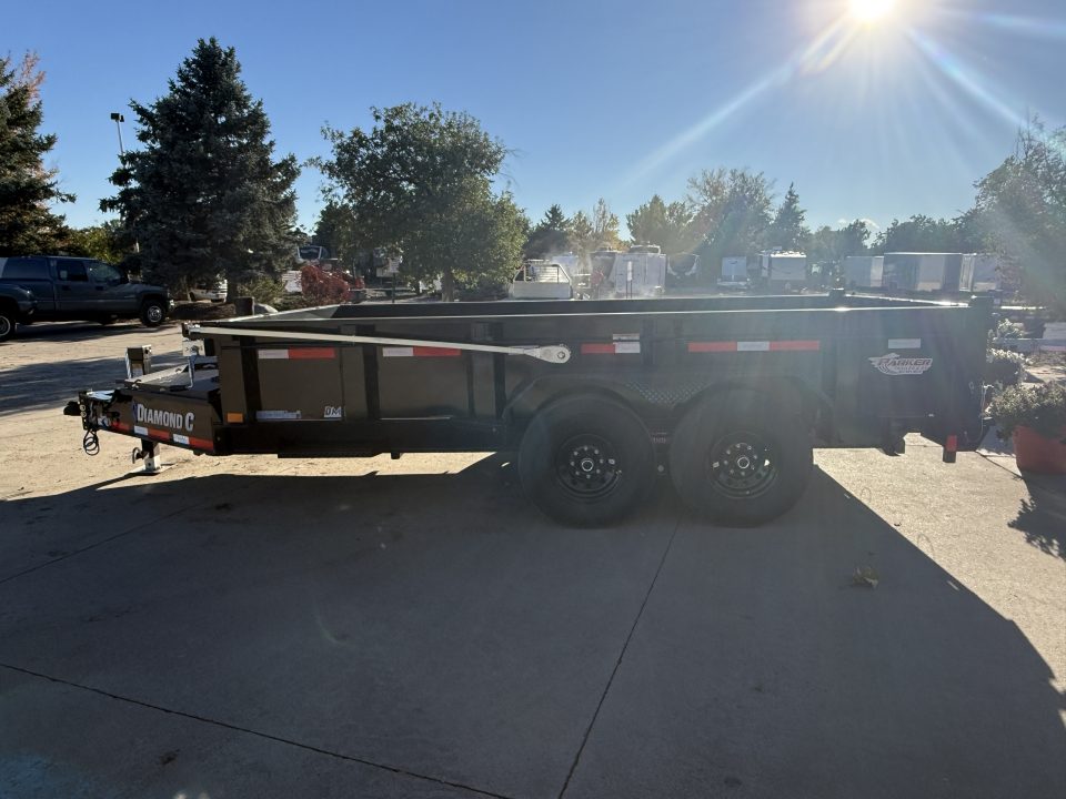New 2027 DCRC LPT207 7x14 Dump Trailer