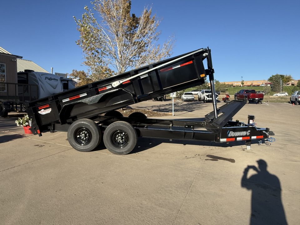 New 2027 DCRC LPT207 7x14 Dump Trailer