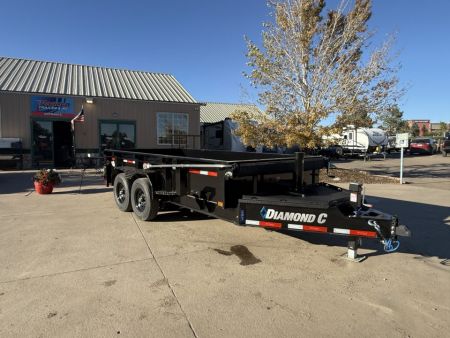 New 2027 DCRC LPT207 7x14 Dump Trailer