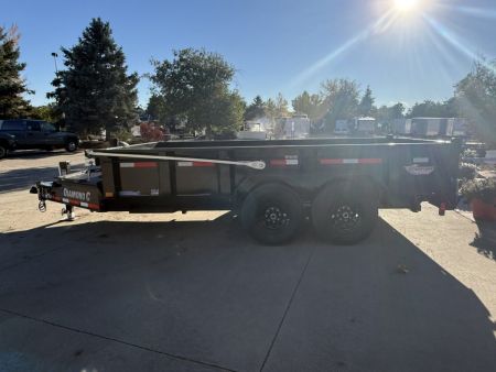 New 2027 DCRC LPT207 7x14 Dump Trailer