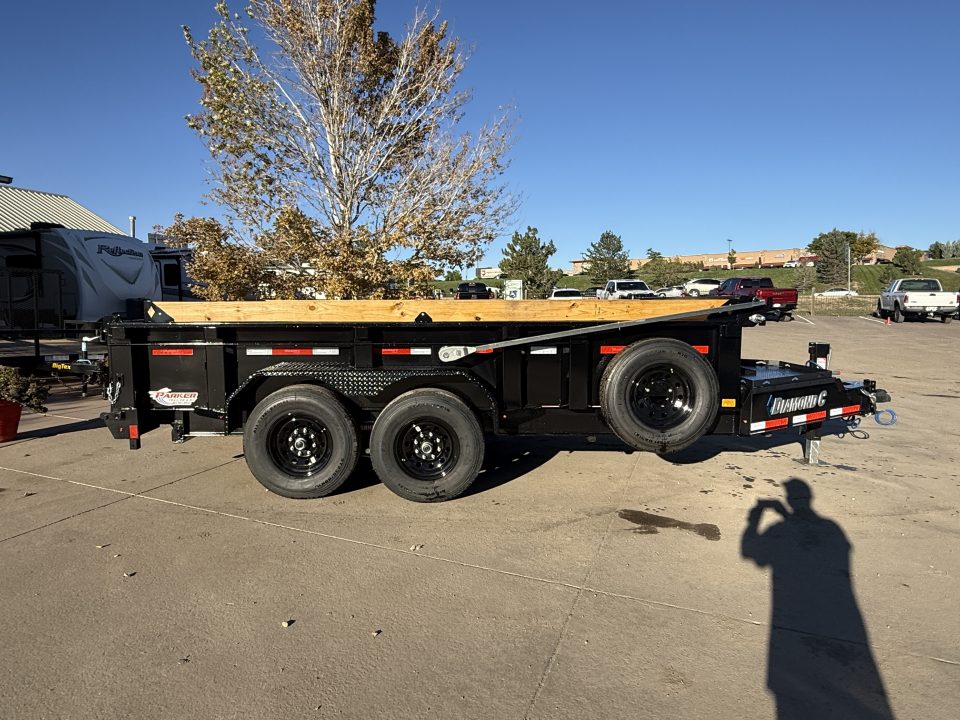 New 2027 DCRC LPT207 7x14 Dump Trailer