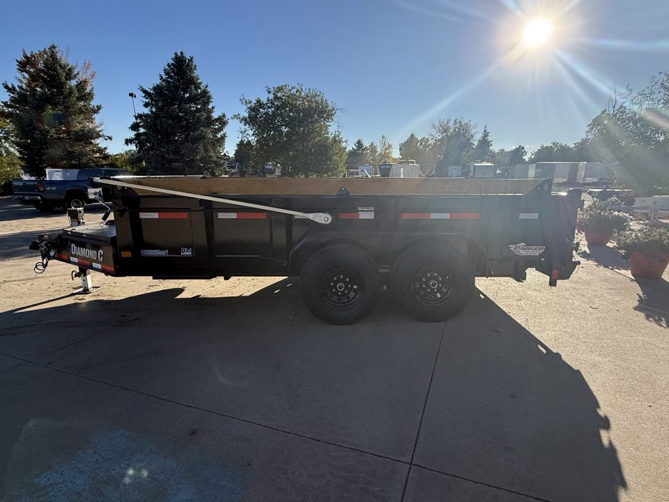 New 2027 DCRC LPT207 7x14 Dump Trailer