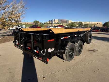 New 2027 DCRC LPT207 7x14 Dump Trailer