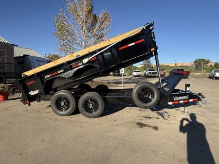 New 2027 DCRC LPT207 7x14 Dump Trailer