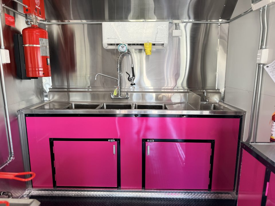 New 2026 Other 8.5X18 TA CONCESSION TRAILER FULLY EQUIPPED (FIRE SUPRESSION) BLACKOUT Concession