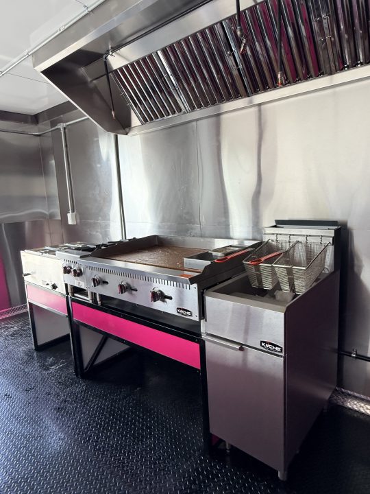 New 2026 Other 8.5X18 TA CONCESSION TRAILER FULLY EQUIPPED (FIRE SUPRESSION) BLACKOUT Concession
