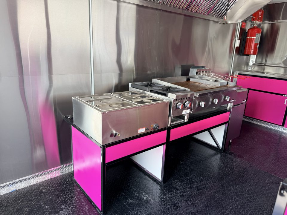 New 2026 Other 8.5X18 TA CONCESSION TRAILER FULLY EQUIPPED (FIRE SUPRESSION) BLACKOUT Concession