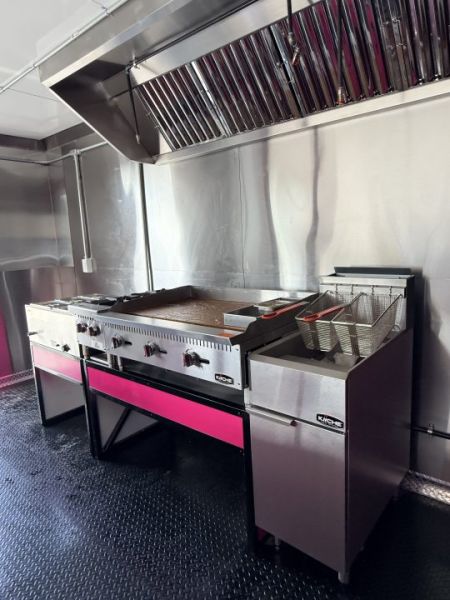 New 2026 Other 8.5X18 TA CONCESSION TRAILER FULLY EQUIPPED (FIRE SUPRESSION) BLACKOUT Concession
