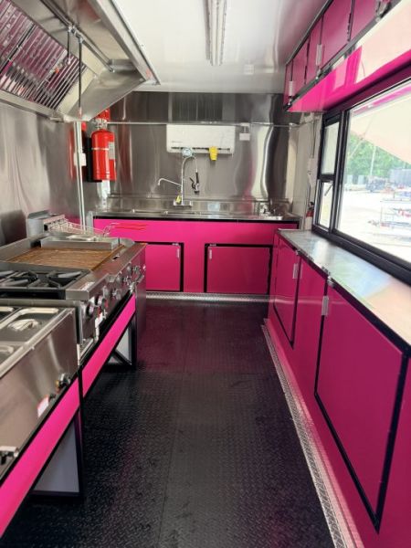 New 2026 Other 8.5X18 TA CONCESSION TRAILER FULLY EQUIPPED (FIRE SUPRESSION) BLACKOUT Concession