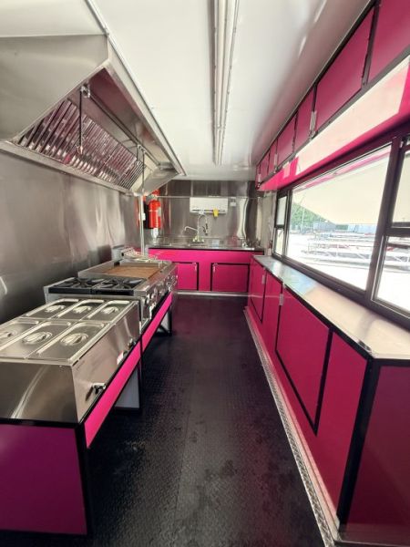 New 2026 Other 8.5X18 TA CONCESSION TRAILER FULLY EQUIPPED (FIRE SUPRESSION) BLACKOUT Concession