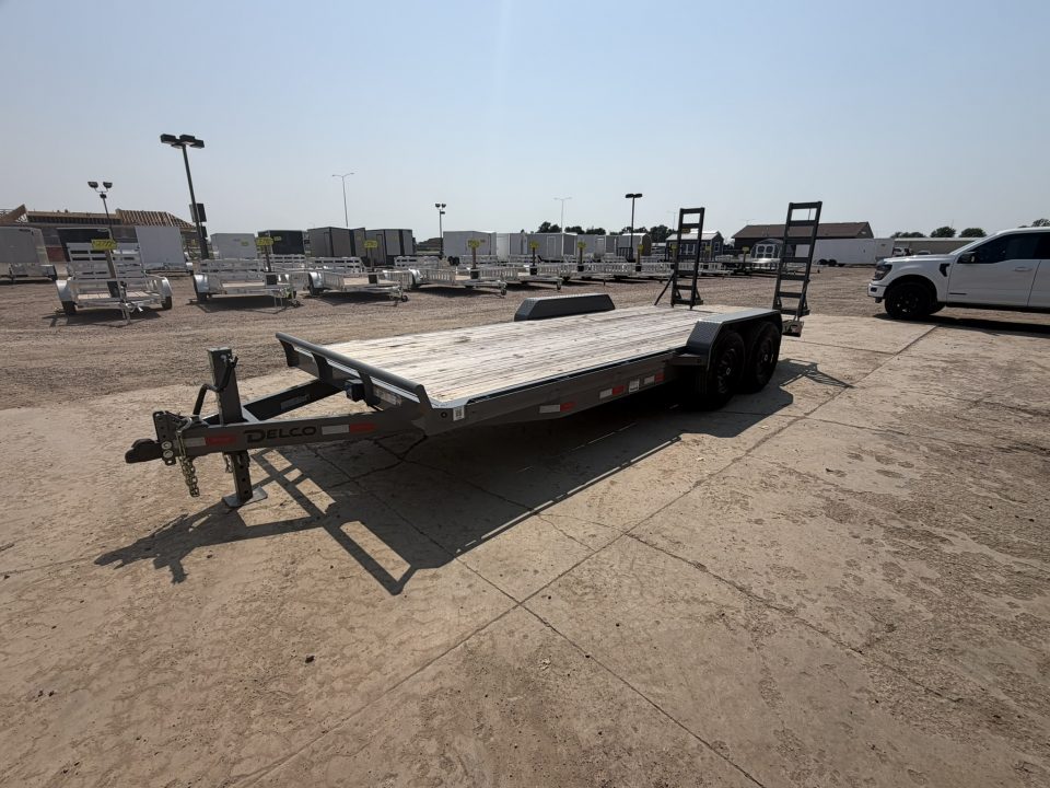 New 2027 Delco Trailers 20' HD Equipment Trailer